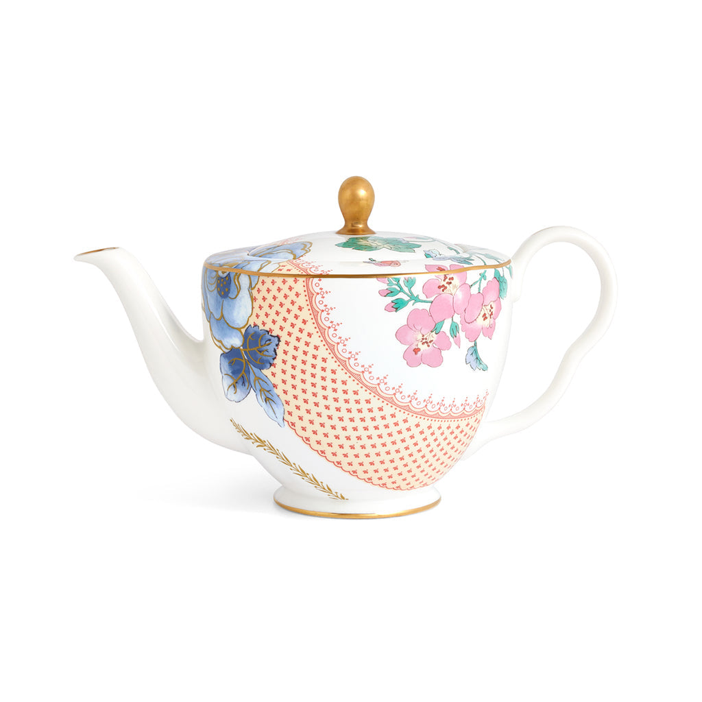 Wedgwood Butterfly Bloom Large Teapot 1L-Goviers