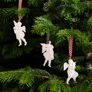 Wedgwood Remiel Cherub Christmas Ornament 2024-Goviers