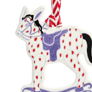 Wedgwood Rocking Horse New Baby Christmas Ornament 2024-Goviers