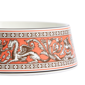 Wedgwood Salmon 21cm Florentine Pet Bowl-Goviers