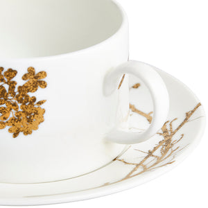 Wedgwood Vera Wang Jardin Tea Cup & Saucer-Home & Garden > Kitchen & Dining > Tableware > Drinkware > Coffee & Tea Cups-Goviers