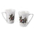 Portmeirion Holly and Ivy Boxed 2 Mug Set-Home Accessories-Goviers