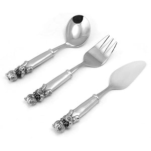 Royal Selangor Teddy Bears' Picnic 3 piece Cutlery Set