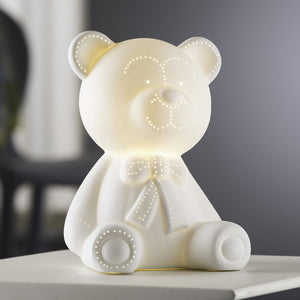 Belleek Teddy Bear Luminaire-Home Accessories-Goviers