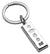 Carrs Coronation Ingot Keyring Sterling Silver-Silver-Goviers