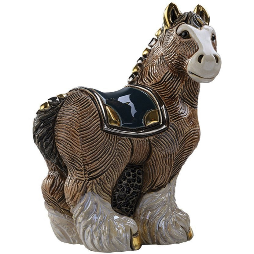 De Rosa Clydesdale Horse Mother-Collectables-Goviers