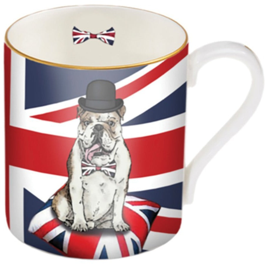 Halcyon Days Bulldog mug-Collectables-Goviers