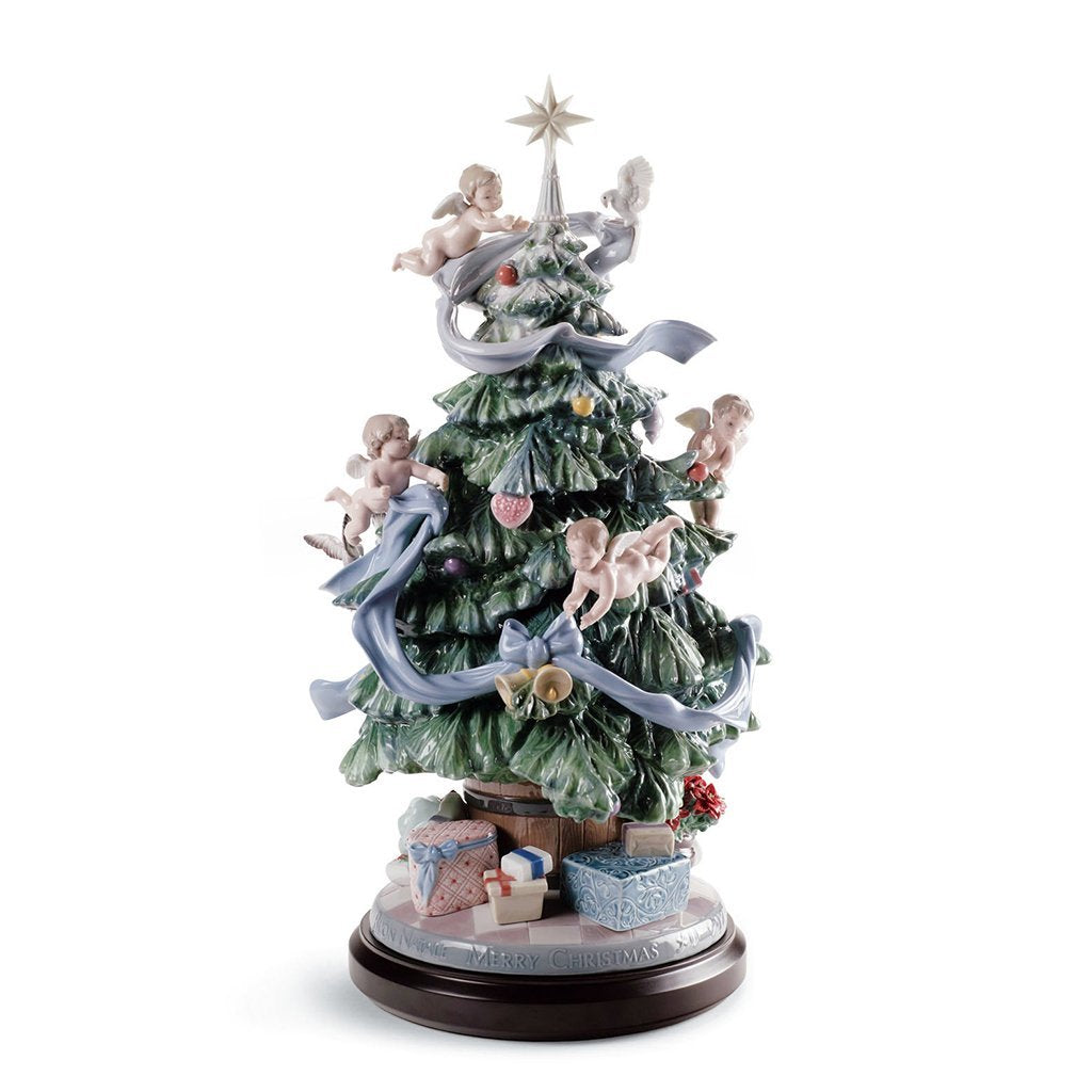 Lladro Great Christmas Tree-collectables-Goviers