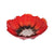 Maleras Remembrance Poppy Bowl Large-Paperweights-Goviers