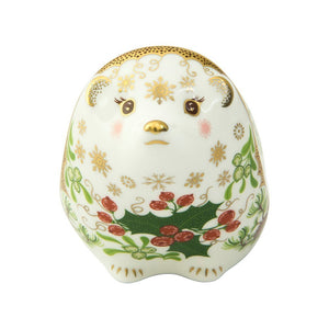 Royal Crown Derby Christmas Hedgehog New - IN STOCK-Collectables-Goviers