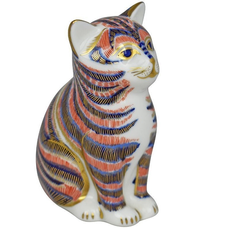 Royal Crown Derby Kitten-Paperweights-Goviers