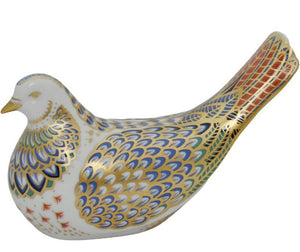 Royal Crown Derby Millennium Dove-Paperweights-Goviers