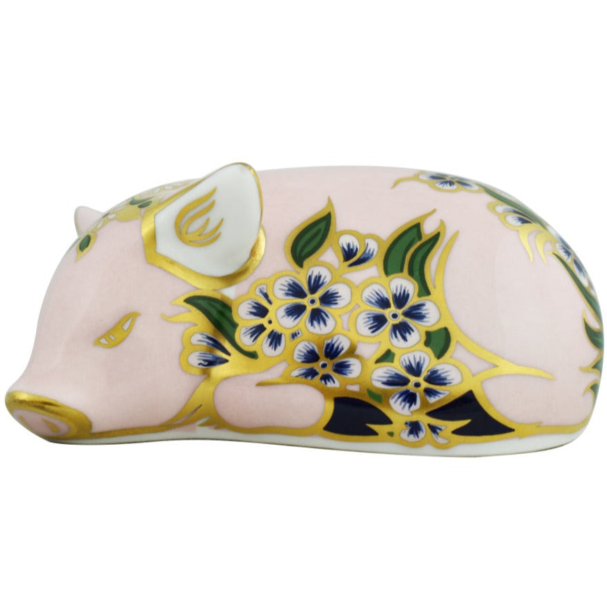 Royal Crown Derby Plumstead Piglet-Paperweights-Goviers