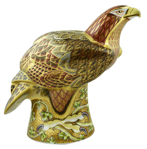 Royal Crown Derby Prestige Paperweight Golden Eagle-Paperweights-Goviers