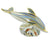 Royal Crown Derby Striped Dolphin-Paperweights-Goviers