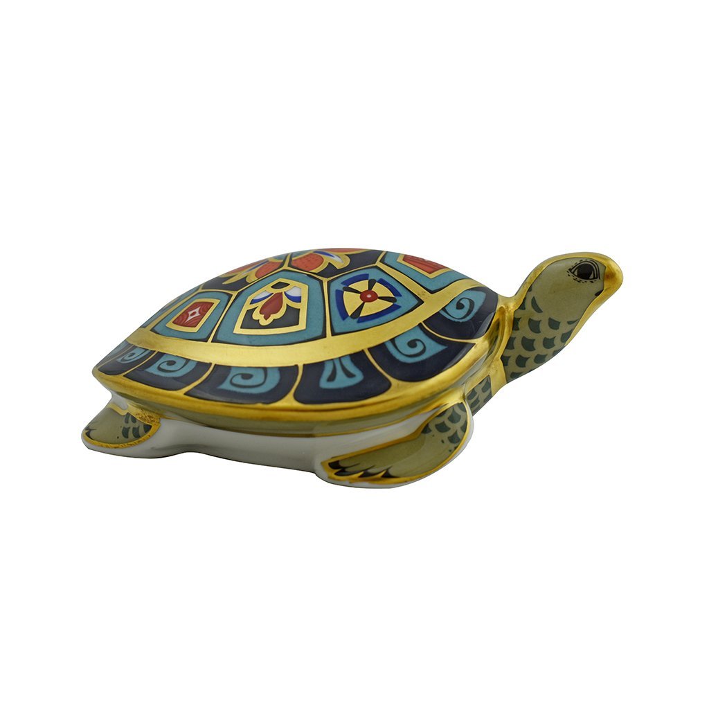 Royal Crown Derby Terrapin-Paperweights-Goviers