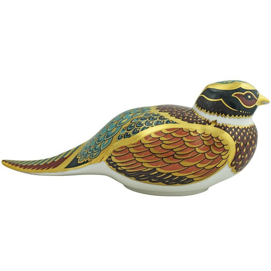 Royal Crown Derby Woodland Pheasant-Paperweights-Goviers