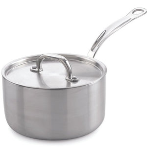 Samuel Groves Triply Saucepan 18cm with lid-Goviers