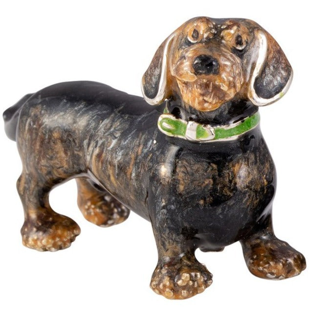 Saturno Dachshund L standing-Silver-Goviers