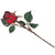 Saturno Rose Bud Red with 6 Leaves-Collectables-Goviers