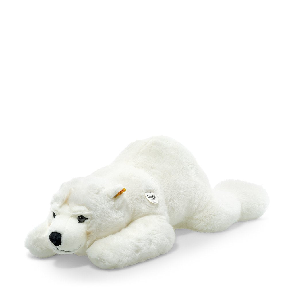 Steiff Arco Polar Bear, lying-Collectable Teddy Bears-Goviers