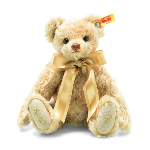 Steiff White Christmas Teddy Bear - Goviers of Sidmouth